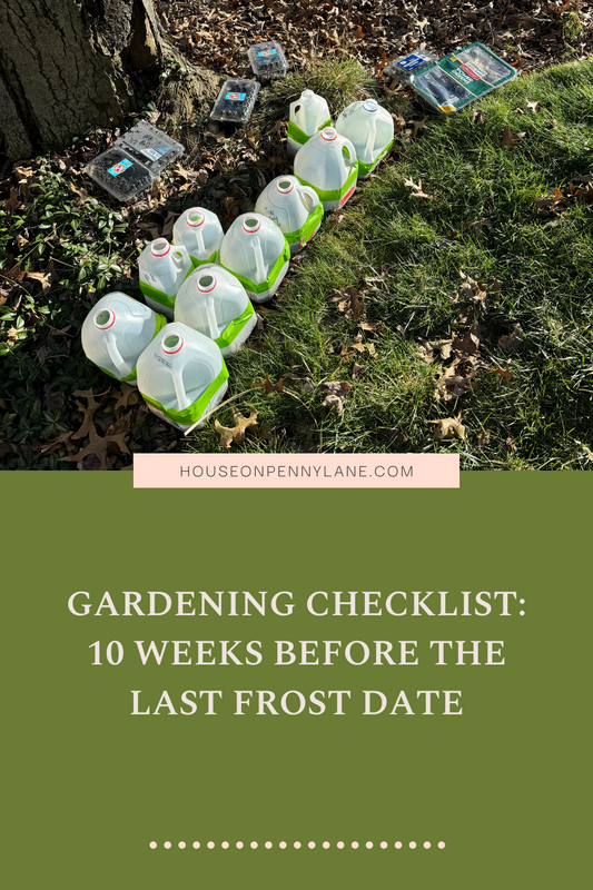 Gardening Checklist: 10 Weeks Before the Last Frost Date