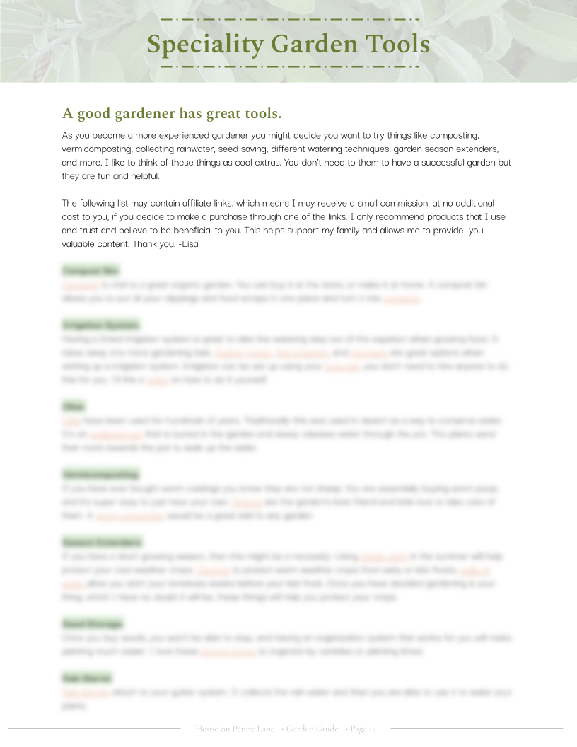 4x4 Beginner Garden Spring Plan