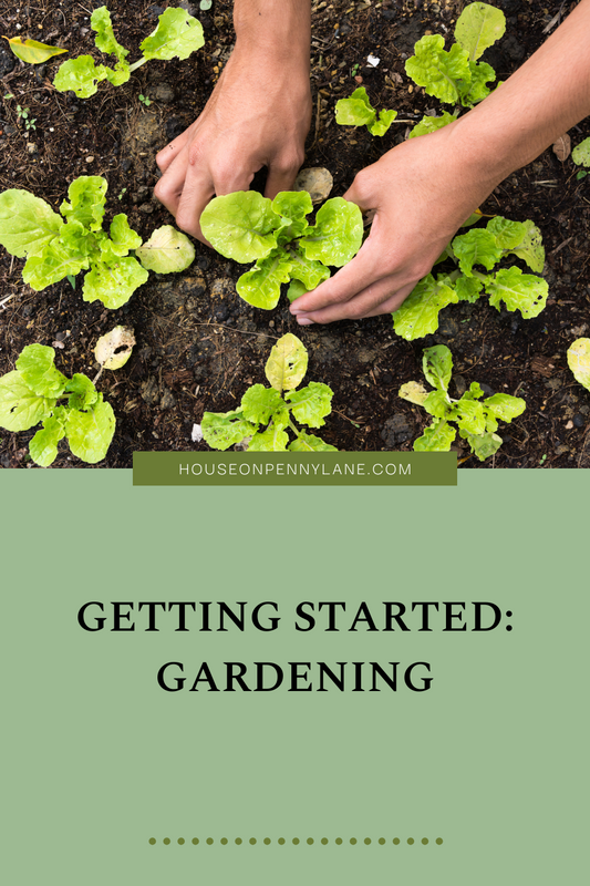 Getting Started: Gardening